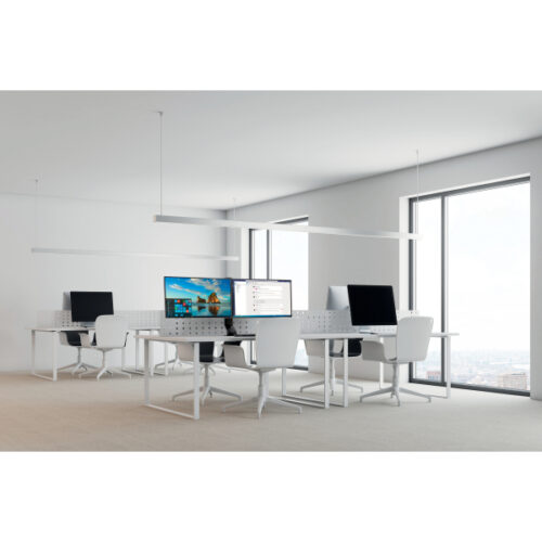 K55513WW_iu_01.jpg Oszczędzające miejsce na biurku podwójne ramię Kensington SmartFit™ do monitora, czarne