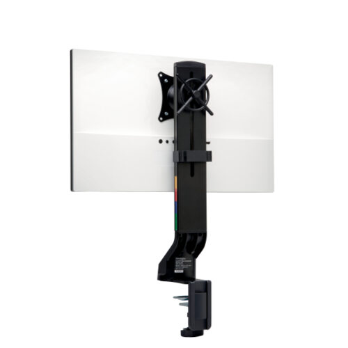 K55513WW_n_07.jpg Oszczędzające miejsce na biurku podwójne ramię Kensington SmartFit™ do monitora, czarne