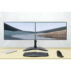 Wolnostojące podwójne ramię Kensington SmartFit™ do monitora