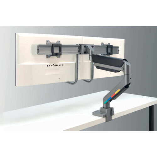 K58272WW_01.jpg Podwójne ramię Kensington SmartFit™ z rączką do monitora