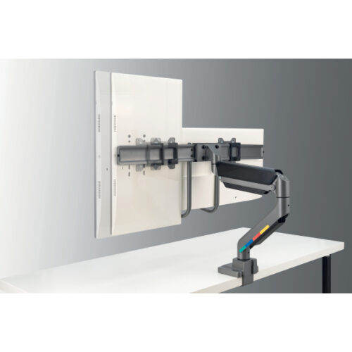 K58272WW_02.jpg Podwójne ramię Kensington SmartFit™ z rączką do monitora