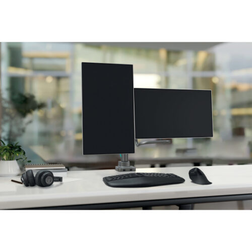 K58272WW_iu_04.jpg Podwójne ramię Kensington SmartFit™ z rączką do monitora