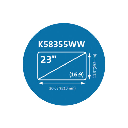 K58355WW_07.jpg Magnetyczny filtr prywatyzujący Kensington MagPro™ do monitorów 23"