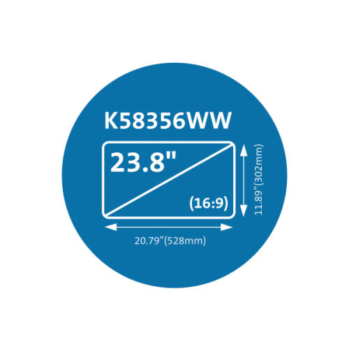 K58356WW_07.jpg Magnetyczny filtr prywatyzujący Kensington MagPro™ do monitorów 23.8"