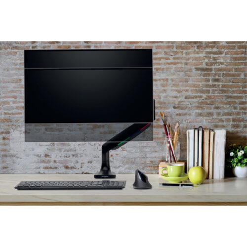 K59600WW_03.jpg Pojedyncze ramię Kensington SmartFit™ One-Touch do monitora, czarne