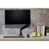 Pojedyncze ramię Kensington SmartFit™ One-Touch do monitora, czarne