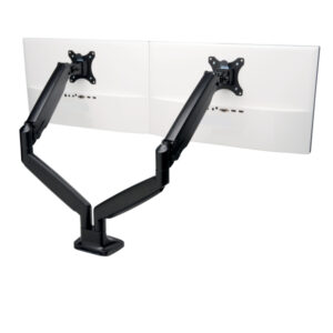 Podwójne ramię Kensington SmartFit™ One-Touch do monitora, czarne