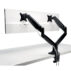 Podwójne ramię Kensington SmartFit™ One-Touch do monitora, czarne