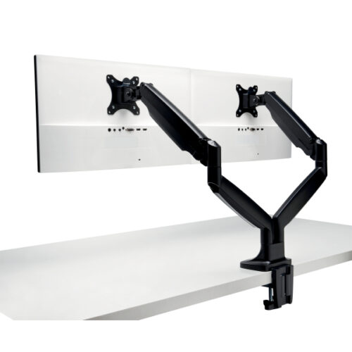 K59601WW_03.jpg Podwójne ramię Kensington SmartFit™ One-Touch do monitora, czarne