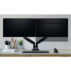 Podwójne ramię Kensington SmartFit™ One-Touch do monitora, czarne