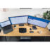Podwójne ramię Kensington SmartFit™ One-Touch do monitora, czarne