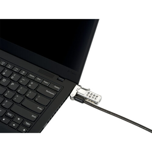 K62316WW_05.jpg Blokada Kensington Universal do laptopa, 3 w 1, z zamkiem szyfrowym z opcją resetowania kodu