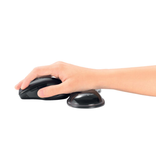 K62438WW_05.jpg Podkładka Kensington Slim Duo Gel pod nadgarstek do myszy/trackballa, szaro-czarna