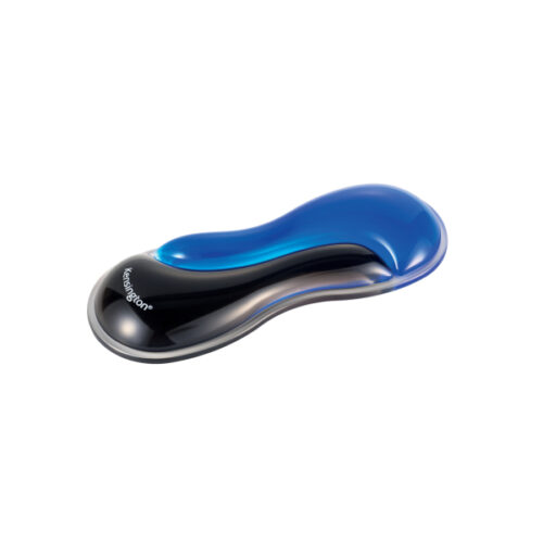 Podkładka Kensington Slim Duo Gel pod nadgarstek do myszy/trackballa, niebiesko-czarna