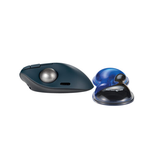 K62439WW_04.jpg Podkładka Kensington Slim Duo Gel pod nadgarstek do myszy/trackballa, niebiesko-czarna