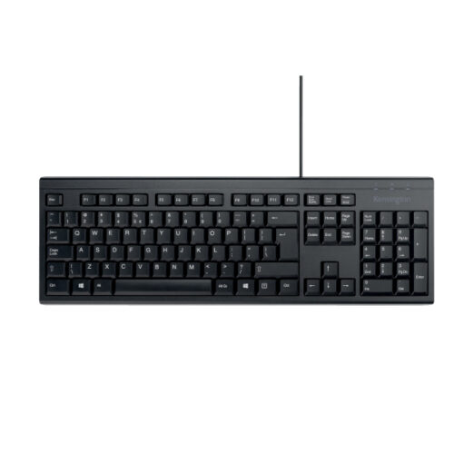 K63727WW_01.jpg Przewodowa klawiatura Kensington KB100 EQ, czarna