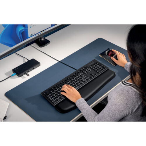 K63727WW_03.jpg Przewodowa klawiatura Kensington KB100 EQ, czarna