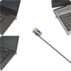 Blokada Kensington ClickSafe® do laptopa, 3 w 1, z zamkiem szyfrowym