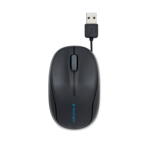 K72339EU_01.jpg Mysz Kensington Pro Fit® ze zwijanym kablem, czarna