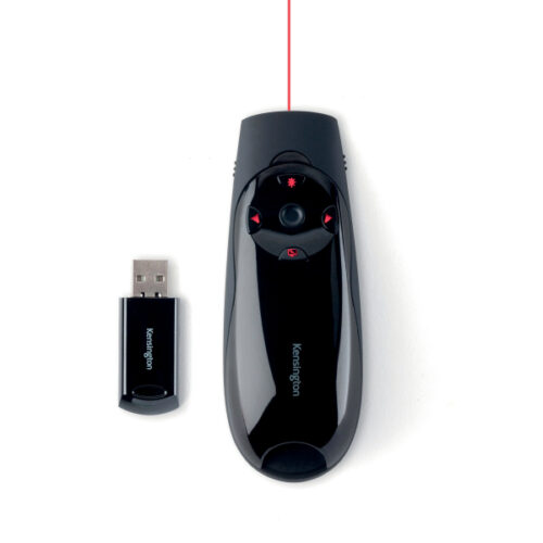 K72425EU_05.jpg Prezenter bezprzewodowy Kensington Expert z czerwonym wskaźnikiem laserowym i sterowaniem kursorem, czarny