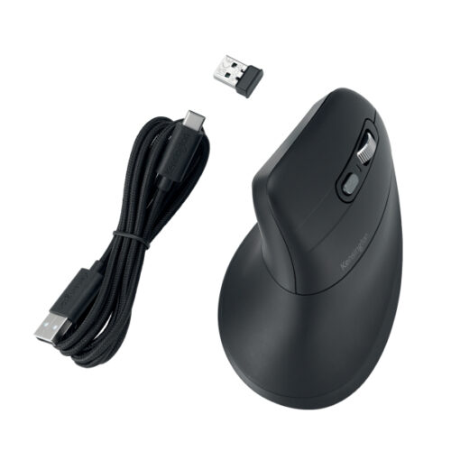 K72482WW_n_03.jpg Bezprzewodowa mysz pionowa Kensington Pro Fit® Ergo MY630 EQ z akumulatorem, czarna