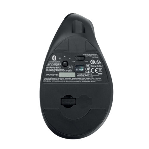 K72482WW_n_04.jpg Bezprzewodowa mysz pionowa Kensington Pro Fit® Ergo MY630 EQ z akumulatorem, czarna