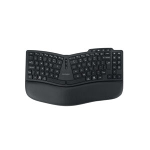 Bezprzewodowa klawiatura ergonomiczna Kensington Pro Fit® KB675 EQ TKL, czarna
