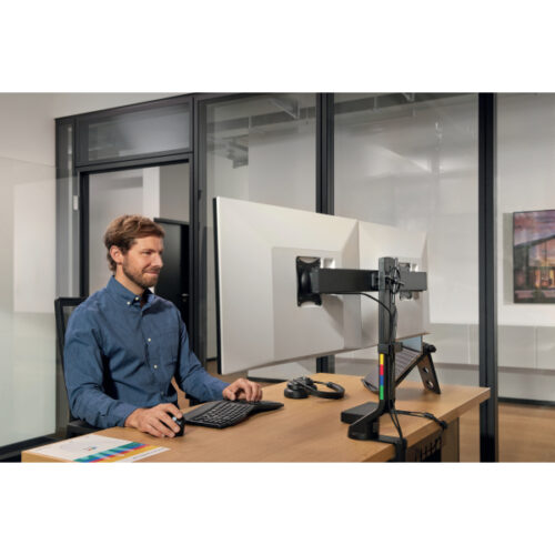 K75491WW_iu_02.jpg Bezprzewodowa klawiatura ergonomiczna Kensington Pro Fit® KB675 EQ TKL, czarna