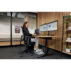 Bezprzewodowa klawiatura ergonomiczna Kensington Pro Fit® KB675 EQ TKL, czarna