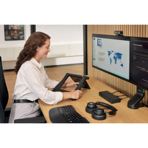 K75491WW_iu_07.jpg Bezprzewodowa klawiatura ergonomiczna Kensington Pro Fit® KB675 EQ TKL, czarna