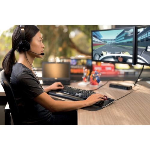 K97601WW_05.jpg Słuchawki Kensington USB-A Hi-Fi z mikrofonem