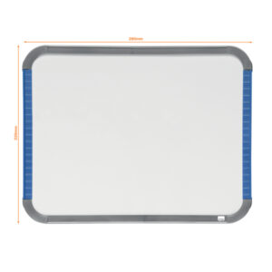 Magnetyczna tabliczka suchościeralna Nobo 220x280mm, biała