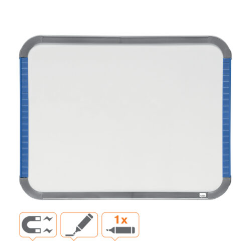 QB05142ASTD_iu_02.jpg Magnetyczna tabliczka suchościeralna Nobo 220x280mm, biała