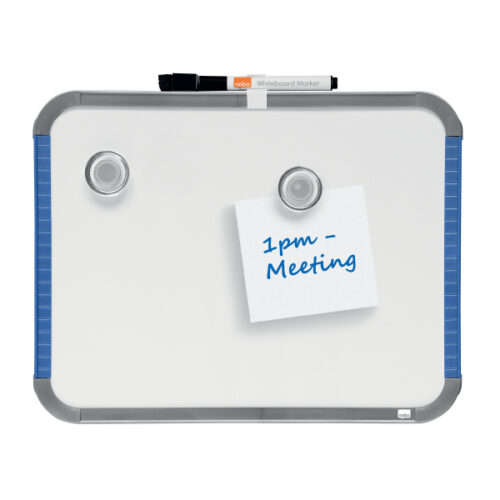 QB05142ASTD_iu_05.jpg Magnetyczna tabliczka suchościeralna Nobo 220x280mm, biała