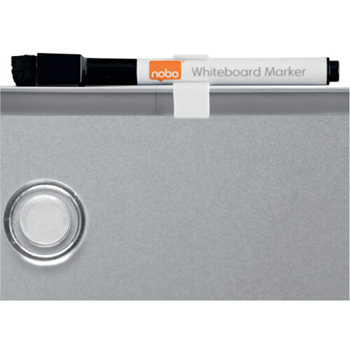 QB05142CD_iu_04.jpg Magnetyczna tabliczka suchościeralna Nobo 220x280mm, srebrna