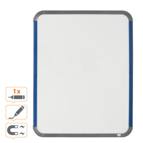 QB05442ASTD_iu_03.jpg Magnetyczna tabliczka suchościeralna Nobo 280x360mm, biała
