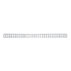 Grzbiety drutowe GBC WireBind A4, 9,5 mm, srebrne