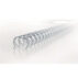 Grzbiety drutowe GBC WireBind A4, 9,5 mm, srebrne